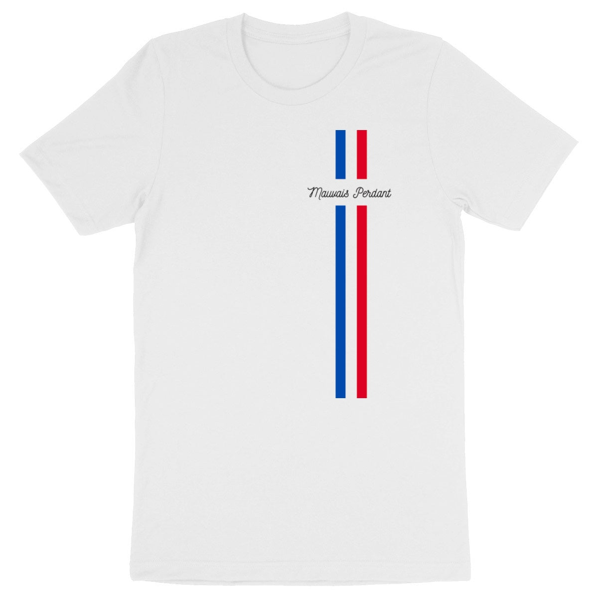 T shirt Mauvais perdant bleu blanc rouge